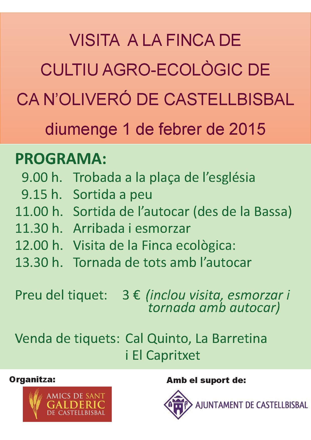 CARTELL VISITA CAN OLIVERÓ (01-02-2015)